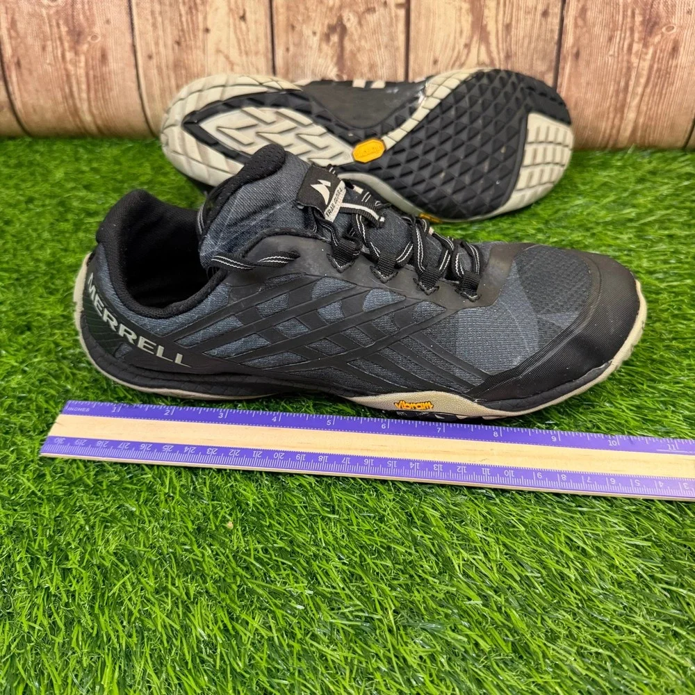Merrell Trail Glove 4 Running Shoes Womens Size 10 Black Barefoot Vibram
